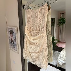 Revolve NBD Ivory Dress